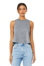 Load image into Gallery viewer, BELLA+CANVAS  ®  Women's Racerback Cropped Tank. BC6682

