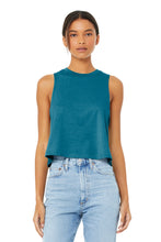 Load image into Gallery viewer, BELLA+CANVAS  ®  Women's Racerback Cropped Tank. BC6682

