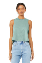 Load image into Gallery viewer, BELLA+CANVAS  ®  Women's Racerback Cropped Tank. BC6682
