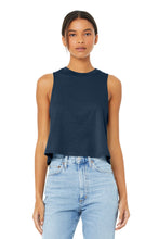 Load image into Gallery viewer, BELLA+CANVAS  ®  Women's Racerback Cropped Tank. BC6682
