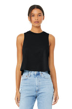Load image into Gallery viewer, BELLA+CANVAS  ®  Women's Racerback Cropped Tank. BC6682
