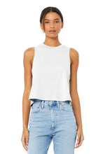 Load image into Gallery viewer, BELLA+CANVAS  ®  Women's Racerback Cropped Tank. BC6682
