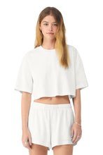 Load image into Gallery viewer, BELLA+CANVAS ®  Women's Heavyweight Garment-Dyed Cropped Tee BC6882GD

