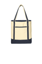 Load image into Gallery viewer, Port Authority ®  Large Cotton Canvas Tote. BG413
