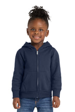 Load image into Gallery viewer, Port &amp; Co ®  Toddler Core Fleece Full-Zip Hooded Sweatshirt. CAR78TZH
