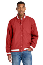 Load image into Gallery viewer, Sport-Tek ®  Insulated Varsity Jacket JST58
