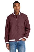 Load image into Gallery viewer, Sport-Tek ®  Insulated Varsity Jacket JST58
