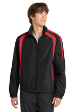 Load image into Gallery viewer, Sport-Tek ®  Colorblock Raglan Jacket. JST60
