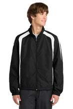 Load image into Gallery viewer, Sport-Tek ®  Colorblock Raglan Jacket. JST60

