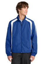 Load image into Gallery viewer, Sport-Tek ®  Colorblock Raglan Jacket. JST60
