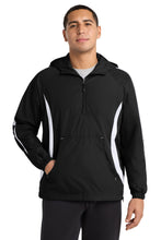 Load image into Gallery viewer, Sport-Tek ®  Colorblock Raglan Anorak. JST63
