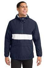 Load image into Gallery viewer, Sport-Tek ®  Zipped Pocket Anorak. JST65
