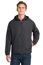 Load image into Gallery viewer, Sport-Tek ®  Hooded Raglan Jacket. JST73
