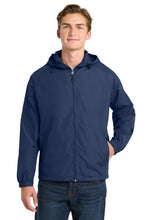 Load image into Gallery viewer, Sport-Tek ®  Hooded Raglan Jacket. JST73
