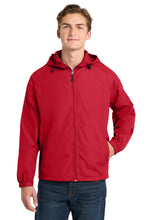 Load image into Gallery viewer, Sport-Tek ®  Hooded Raglan Jacket. JST73
