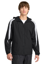 Load image into Gallery viewer, Sport-Tek ®  Fleece-Lined Colorblock Jacket. JST81
