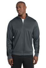 Load image into Gallery viewer, Sport-Tek  ®  Tricot Sleeve Stripe Track Jacket. JST94

