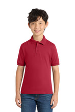 Load image into Gallery viewer, Port &amp; Co ®  Youth Core Blend Jersey Knit Polo. KP55Y
