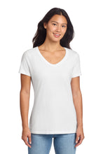 Load image into Gallery viewer, Port &amp; Co ®  Women's Beach Wash ®  Garment-Dyed V-Neck Tee LPC099V
