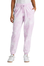 Load image into Gallery viewer, Port &amp; Co ®  Women's Beach Wash ®  Cloud Tie-Dye Sweatpant LPC140P
