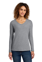 Load image into Gallery viewer, Port &amp; Co ®  Women's Long Sleeve Fan Favorite V-Neck Tee. LPC450VLS
