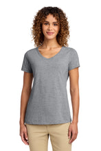 Load image into Gallery viewer, Port &amp; Co ®  Women's Fan Favorite V-Neck Tee. LPC450V
