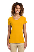 Load image into Gallery viewer, Port &amp; Co ®  Women's Fan Favorite V-Neck Tee. LPC450V
