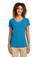 Load image into Gallery viewer, Port &amp; Co ®  Women's Fan Favorite V-Neck Tee. LPC450V
