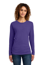 Load image into Gallery viewer, Port &amp; Co ®  Women's Long Sleeve Core Cotton Tee. LPC54LS
