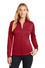 Load image into Gallery viewer, Sport-Tek ®  Women's Sport-Wick ®  Fleece Full-Zip Jacket.  LST241
