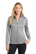 Load image into Gallery viewer, Sport-Tek ®  Women's Sport-Wick ®  Fleece Full-Zip Jacket.  LST241
