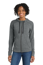 Load image into Gallery viewer, Sport-Tek  ®  Women's PosiCharge  ®  Tri-Blend Wicking Fleece Full-Zip Hooded Jacket LST293
