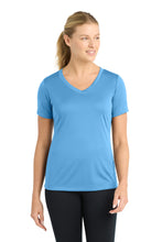 Load image into Gallery viewer, Sport-Tek ®  Women's PosiCharge ®  Competitor™ V-Neck Tee. LST353
