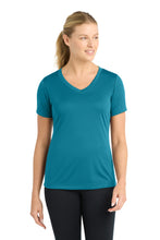 Load image into Gallery viewer, Sport-Tek ®  Women's PosiCharge ®  Competitor™ V-Neck Tee. LST353
