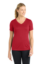 Load image into Gallery viewer, Sport-Tek ®  Women's PosiCharge ®  Competitor™ V-Neck Tee. LST353
