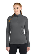 Load image into Gallery viewer, Sport-Tek ®  Women's PosiCharge ®  Competitor ™  1/4-Zip Pullover. LST357
