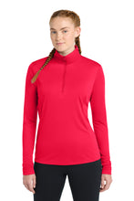 Load image into Gallery viewer, Sport-Tek ®  Women's PosiCharge ®  Competitor ™  1/4-Zip Pullover. LST357
