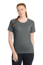 Load image into Gallery viewer, Sport-Tek  ®  Women's PosiCharge  ®  Tri-Blend Wicking Scoop Neck Raglan Tee. LST400
