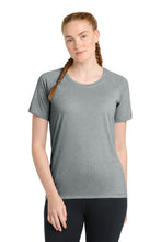 Load image into Gallery viewer, Sport-Tek  ®  Women's PosiCharge  ®  Tri-Blend Wicking Scoop Neck Raglan Tee. LST400
