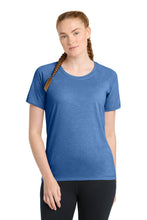 Load image into Gallery viewer, Sport-Tek  ®  Women's PosiCharge  ®  Tri-Blend Wicking Scoop Neck Raglan Tee. LST400
