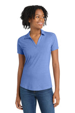 Load image into Gallery viewer, Sport-Tek  ®  Women's PosiCharge  ®  Tri-Blend Wicking Polo. LST405
