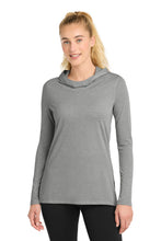Load image into Gallery viewer, Sport-Tek ®  Women's PosiCharge  ®  Tri-Blend Wicking Long Sleeve Hoodie LST406
