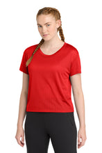 Load image into Gallery viewer, Sport-Tek  ®  Women's PosiCharge  ®  Draft Crop Tee. LST411
