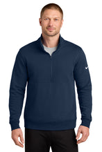 Load image into Gallery viewer, Nike Club Fleece Sleeve Swoosh 1/2-Zip NKDX6718
