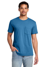 Load image into Gallery viewer, Port &amp; Co ®  Beach Wash ®  Garment-Dyed Pocket Tee.  PC099P
