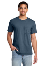 Load image into Gallery viewer, Port &amp; Co ®  Beach Wash ®  Garment-Dyed Pocket Tee.  PC099P
