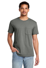 Load image into Gallery viewer, Port &amp; Co ®  Beach Wash ®  Garment-Dyed Pocket Tee.  PC099P
