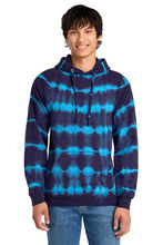 Load image into Gallery viewer, Port &amp; Co ®  Allover Stripe Tie-Dye Fleece PC143
