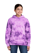 Load image into Gallery viewer, Port &amp; Co ®  Youth Crystal Tie-Dye Pullover Hoodie PC144Y

