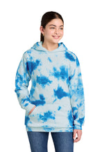 Load image into Gallery viewer, Port &amp; Co ®  Youth Crystal Tie-Dye Pullover Hoodie PC144Y

